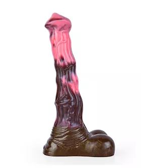Wild Clydesdale Fantasy Horse Dildo with Balls