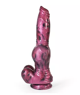 Wild Banded Coyote Fantasy Dildo