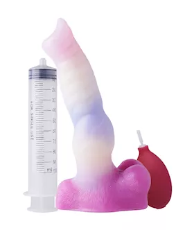 Wild Fabled Pegasus Knotted Squirting Fantasy Dildo