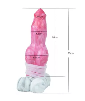 Wild Rising Phoenix Knotted Squirting Fantasy Dildo