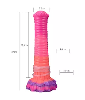 Wild Colossal Ent Glow In The Dark Squirting Fantasy Dildo