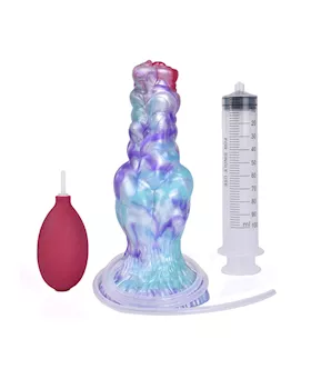 Wild Menacing Hellhound Knotted Squirting Fantasy Dildo