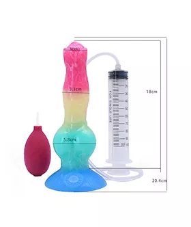 Wild Wicked Imp Knotted Squirting Fantasy Dildo