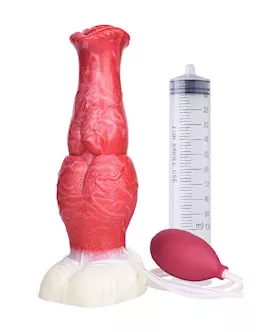 Wild Bulging Kobold Squirting Fantasy Dildo