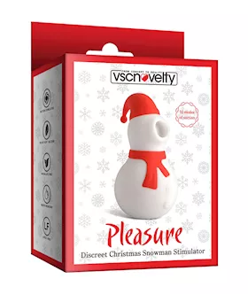 Pleasure Discreet Christmas Snowman Stimulator