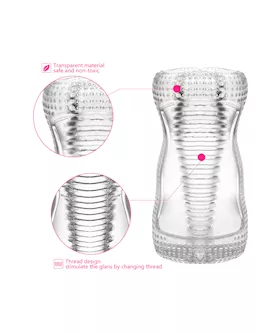 Ice Girl Tumbler Textured Masturbator