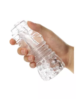 Ice Girl Vortex Textured Masturbator