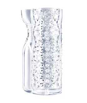 Ice Girl Vibrating Textured Masturbator