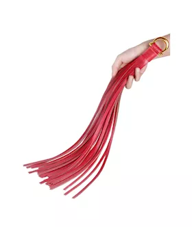 Draping Tassel Leather Flogger