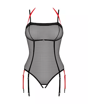 Obsessive Glandez Crotchless Teddy