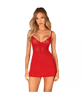 Obsessive Ingridia Chemise & Thong