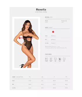 Obsessive Roxelia Crotchless Teddy