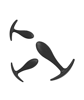 Mini Silicone Anal Plug Set
