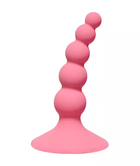 Suction Cup Beaded Anal Plug