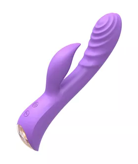 Slimline Ripple Passion Rabbit Vibrator