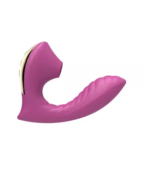 Slimline Bumpy Lover Suction Vibrator