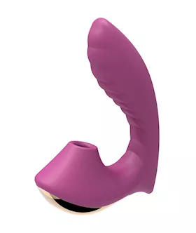 Slimline Bumpy Lover Suction Vibrator