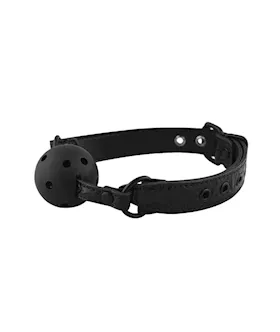 Shush Pyramid Pattern Ball Gag