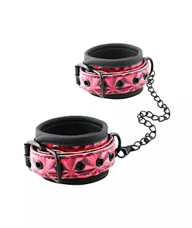 Restrain Me Pyramind Pattern Handcuffs