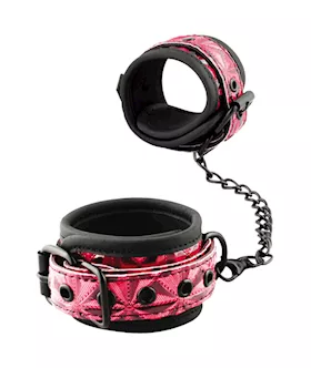 Restrain Me Pyramind Pattern Ankle Cuffs