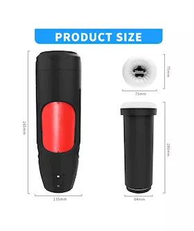 Loray  Sucking Vibrating Masturbator