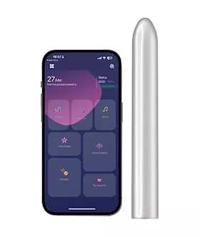 Metal Rocket Vibrator With App Control