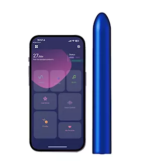 Metal Rocket Vibrator With App Control