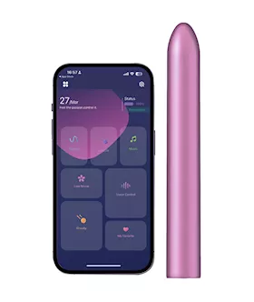 Metal Rocket Vibrator With App Control