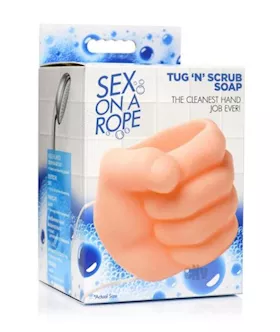 Sex On A Rope Tug N Scrub Soap
