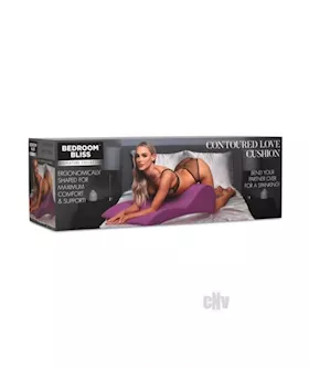 Bedroom Bliss Contoured Cushion Pur