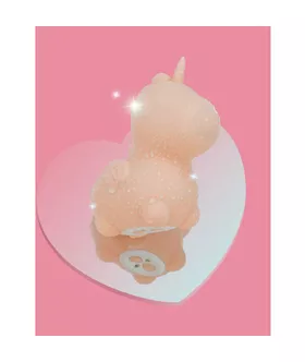Unihorn Heart Throb Pulsing Clitoral Vibrator