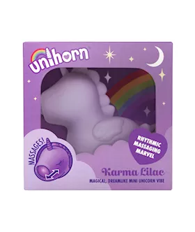Unihorn Karma Lilac Massaging Clitoral Vibrator