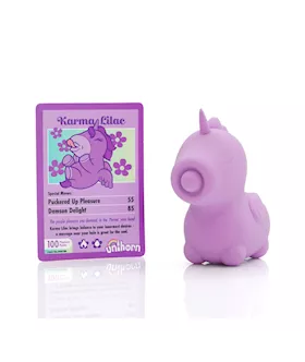 Unihorn Karma Lilac Massaging Clitoral Vibrator