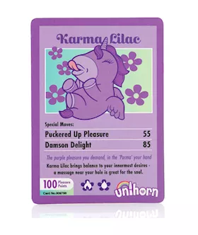 Unihorn Karma Lilac Massaging Clitoral Vibrator