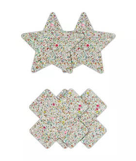 Pretty Pasties Star  Cross 2 Pair