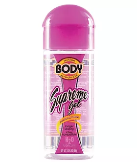 Body Action Supreme Water Based Gel - 2.3 Oz Bottle