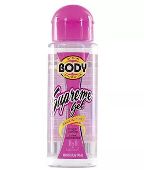 Body Action Supreme Water Based Gel - 4.8 Oz Bottle