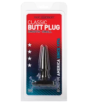 Classic Butt Plug - Small Black