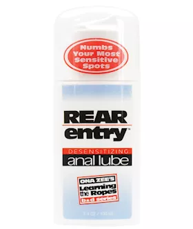 Rear Entry Desensitizing Anal Lube - 3.4 Oz