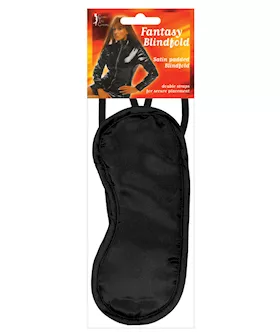 Erotic Toy Company Satin Fantasy Blindfold - Black