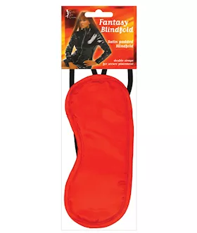 Erotic Toy Company Satin Fantasy Blindfold - Red