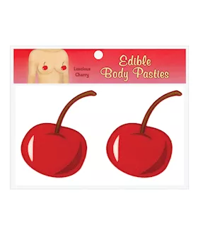 Edible Body Pasties - Luscious Cherry