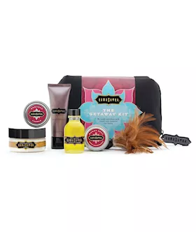 No Eta Kama Sutra Getaway Kit - Asst. Flavors W/vanilla Oil