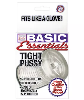 Basic Essentials Tight Pussy - Clear