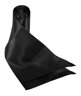 Sex & Mischief Silky Sash Restraints - Black