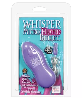 Whisper Micro Heated Bullet - Purple