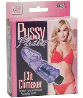 Pussy Pleaser Clit Climaxer - Purple
