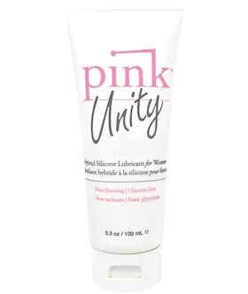 Pink Unity Hybrid Silicone Based Lubricant - 3.3 Oz Tube