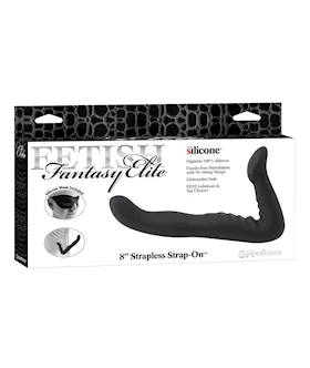 Fetish Fantasy Elite 8" Strapless Strap On - Black