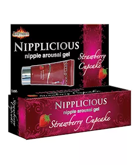 Nipplicious Nipple Arousal Gel - 1oz Strawberry